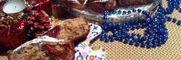 маффины со сливами