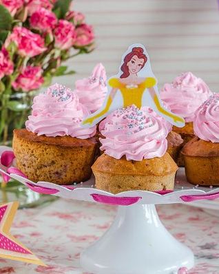 Маффины со взбитыми сливками