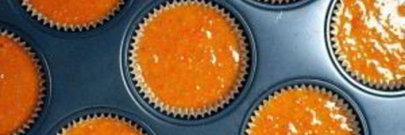 морковные маффины со сливочной глазурью