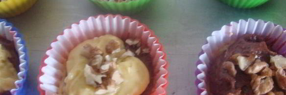 мраморные маффины