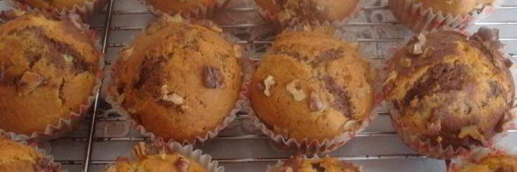 мраморные маффины