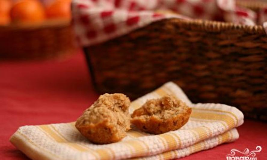 Рецепт овсяных маффинов с изюмом