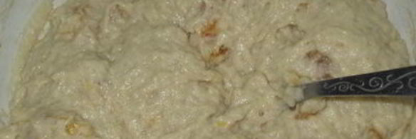 постные яблочные маффины с курагой