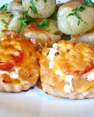 Рыбные маффины