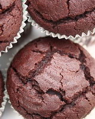 Шоколадные маффины с кофе