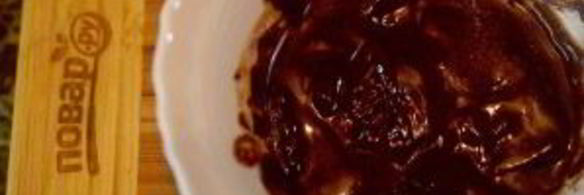 шоколадные маффины с жидкой начинкой