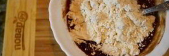 шоколадные маффины с жидкой начинкой