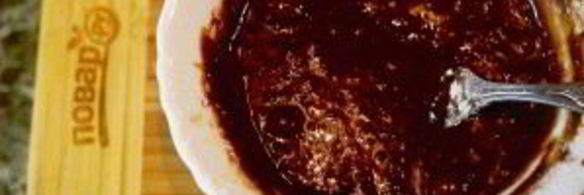 шоколадные маффины с жидкой начинкой