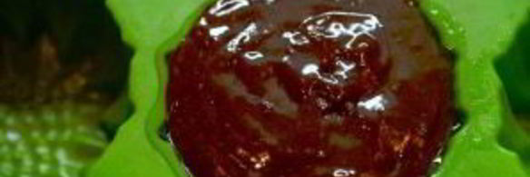 шоколадные маффины с жидкой начинкой