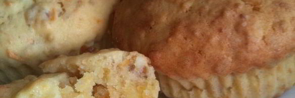 творожно-морковные маффины с овсяными хлопьями