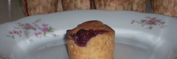 ягодные маффины