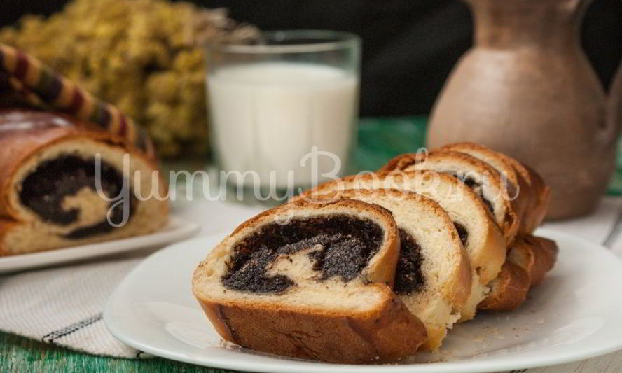 Рецепт макового дрожжевого рулета