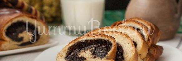 маковый дрожжевой рулет