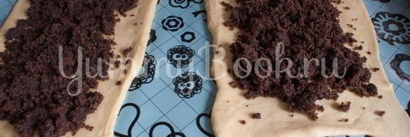 маковый дрожжевой рулет