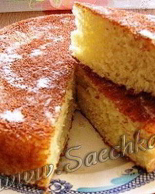 Манник на кефире