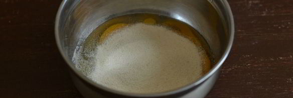 манник с яблоками