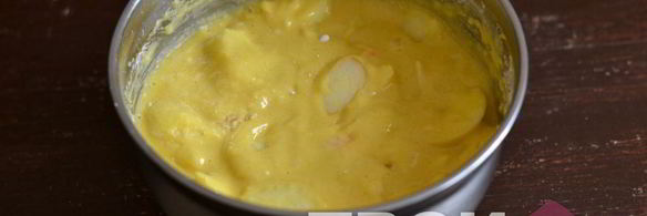 манник с яблоками