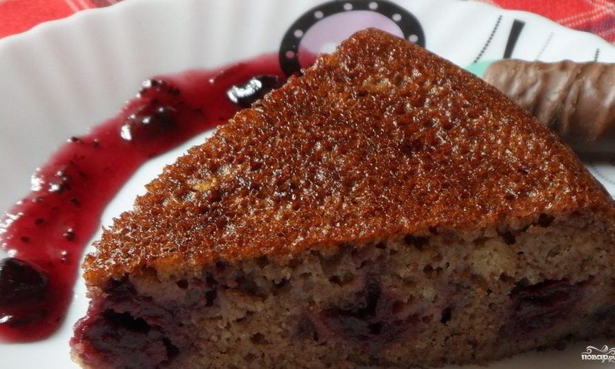 Рецепт шоколадного манника