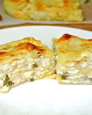 Несладкая выпечка с творогом