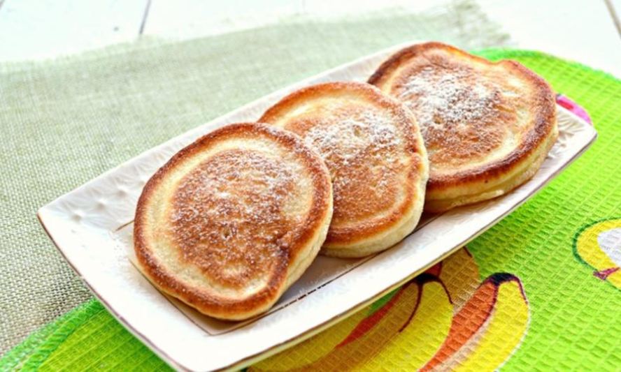 Рецепт банановых оладушек