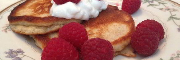 банановые оладьи на ржаной муке