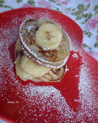 Банановые оладьи по-балинезийски
