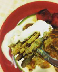 Гречневые оладьи