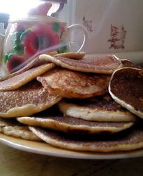 Оладьи на кефире