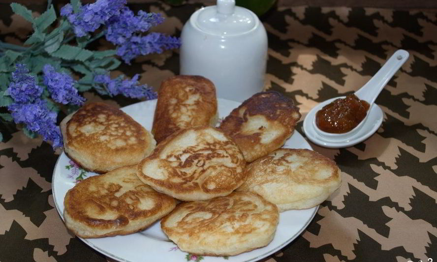 Рецепт дрожжевых оладий постных