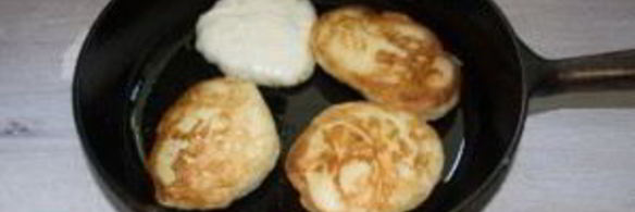 дрожжевые оладьи постные