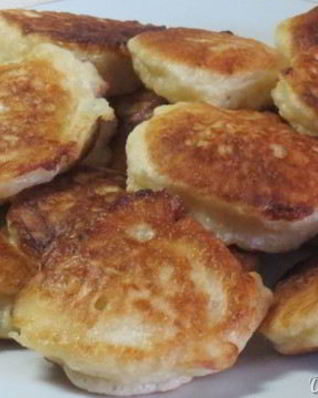 Дрожжевые оладьи