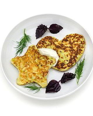 Кабачковые оладушки