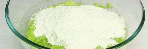 кабачковые оладьи с фаршем внутри