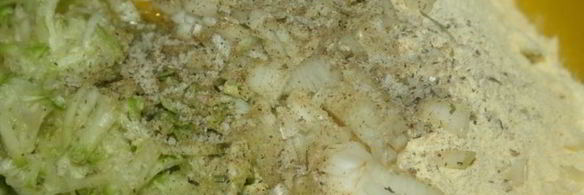 кабачковые оладьи с кукурузной мукой