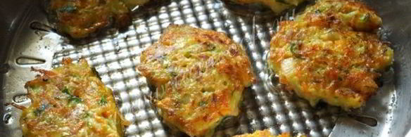 кабачковые оладьи с морковью