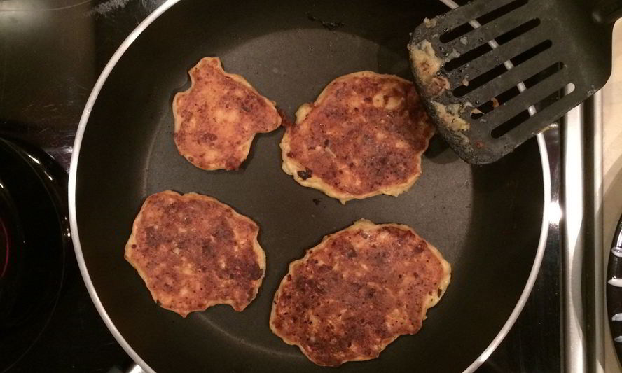 Рецепт кабачковых оладий с сыром и цельнозерновой мукой