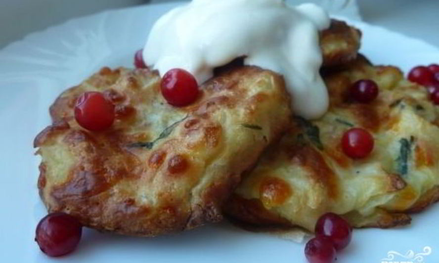 Рецепт капустных оладий в духовке