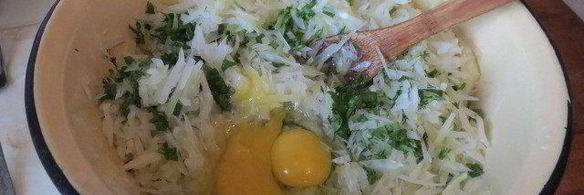 капустные оладьи