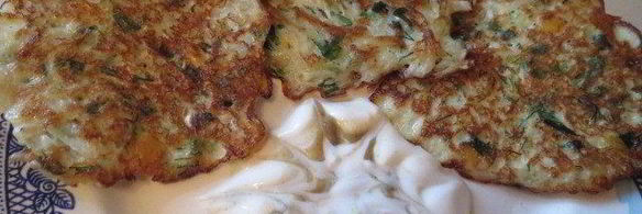 капустные оладьи