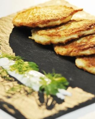 Картофельные оладьи