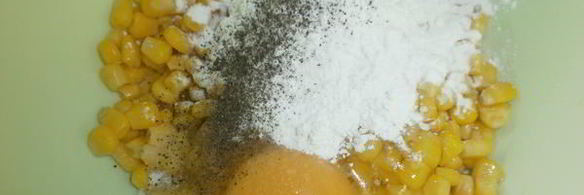 кукурузные оладушки