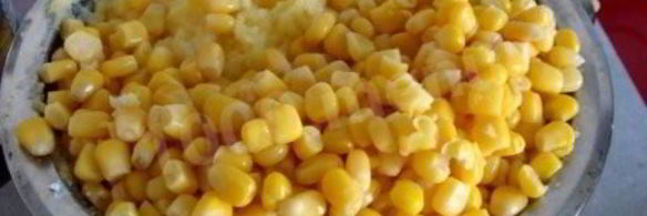 кукурузные оладьи с сыром моцарелла