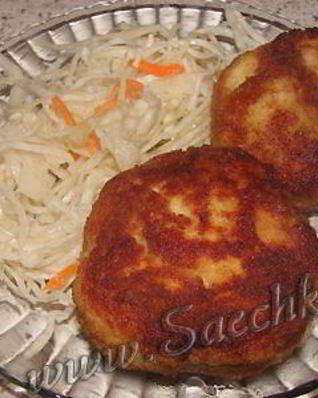 Куриные оладьи