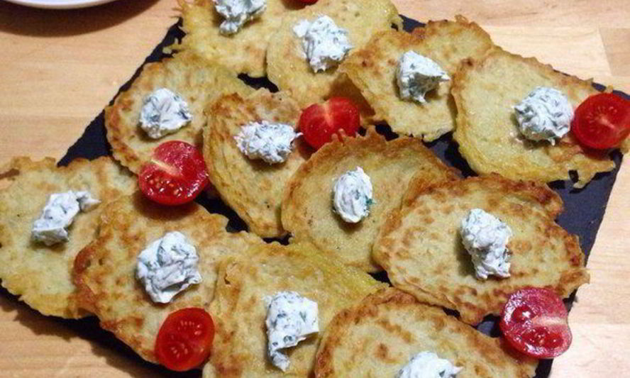 Рецепт латкеса — картофельных оладий