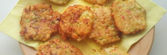 нежнейшие крабовые оладушки