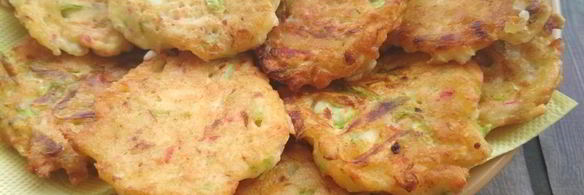 нежнейшие крабовые оладушки