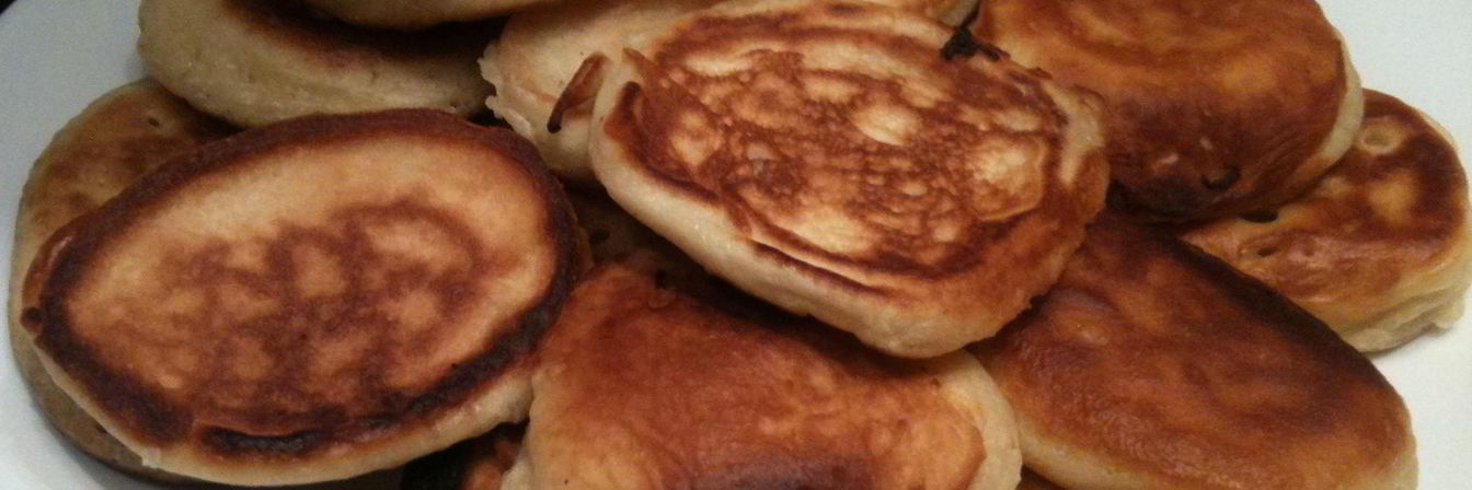 Оладушки на кислом молоке