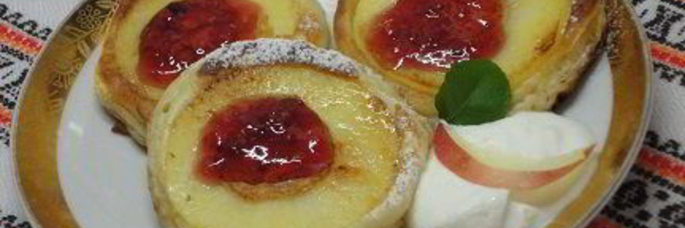 Оладушки с яблочками