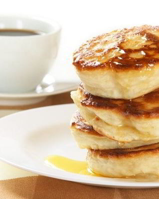 Оладушки с яблоками