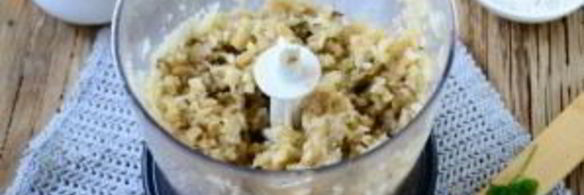 оладьи из баклажанов и картофеля